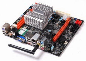 Zotac NM10-DTX WiFi board